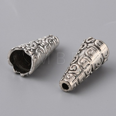 Apetalous Alloy Bead Cone FIND-WH0042-28AS-1