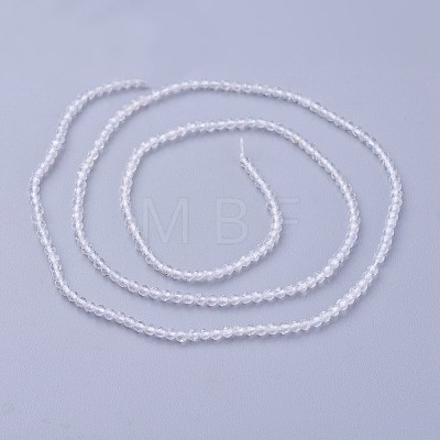 Natural White Topaz Beads Strands G-F619-28-2mm-1