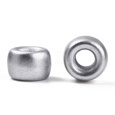 Spray Painted Plastic Beads LS-KY-T025-01-G03-1