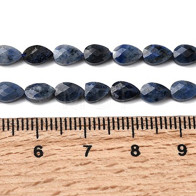 Natural Dumortierite Beads Strands G-B159-A04-1