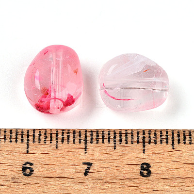 Transparent Acrylic Beads TACR-T028-43A-1