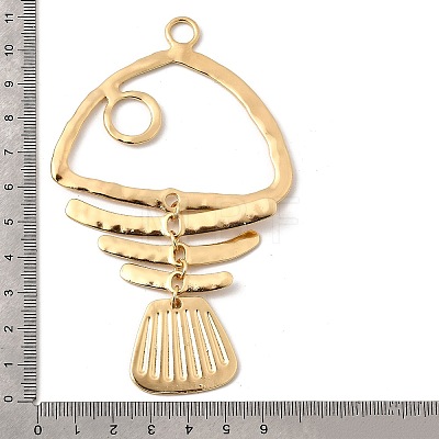 Brass Big Pendants X-KK-P321-01H-G-1