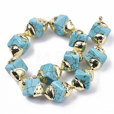 Synthetic Turquoise Beads X-G-S260-14B-01-1