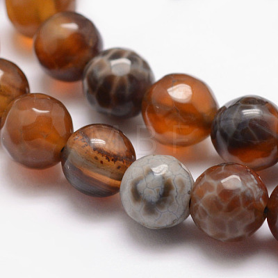 Natural Fire Crackle Agate Bead Strands G-K166-07F-8mm-09-1