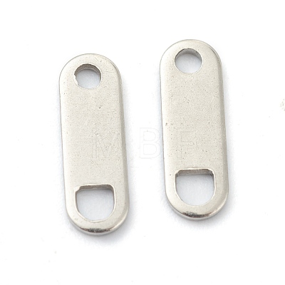 201 Stainless Steel Chain Tabs STAS-G245-06B-1