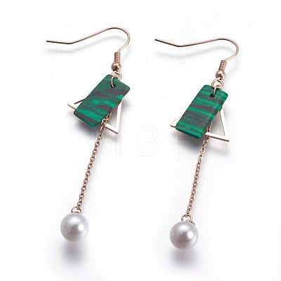 (Jewelry Parties Factory Sale)304 Stainless Steel Dangle Earrings EJEW-I223-11-1
