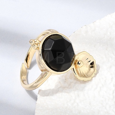 Brass Cuff Rings for Women GG-CBA7610-10G-11-1