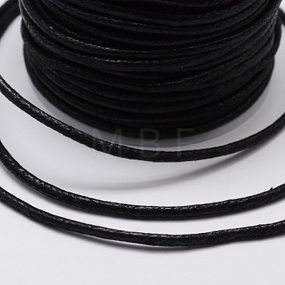 Round Braided Waxed Cotton Cords YC-L002-01-1