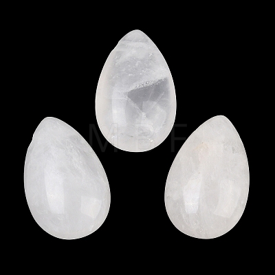 Natural Quartz Crystal Pendants G-B195-02G-1