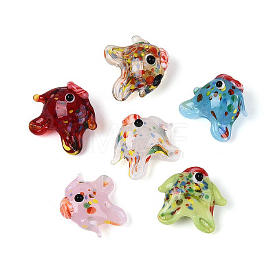 Handmade Lampwork Beads Strands LAMP-N036-22A-1