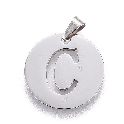 Non-Tarnish 201 Stainless Steel Pendants STAS-L221-33C-1