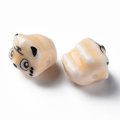 Handmade Porcelain Beads PORC-T007-20C-1