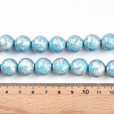 Synthetic Turquoise Beads Strands TURQ-T004-08A-09-1