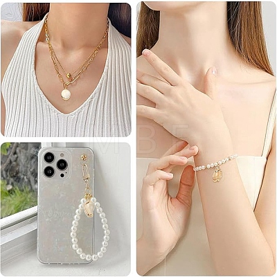 14Pcs 14 Colors Electroplated Natural Mixed Shell Pendants BSHE-YW0001-21-1