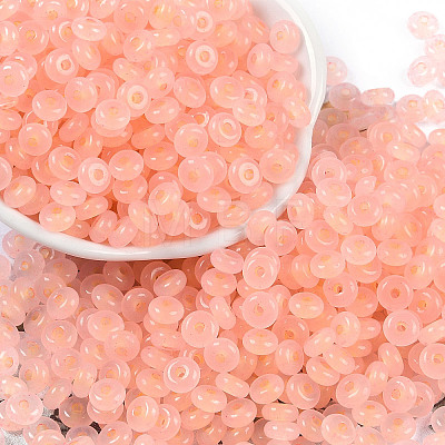 Transparent Colours Glass Seed Beads SEED-P008-01B-11-1