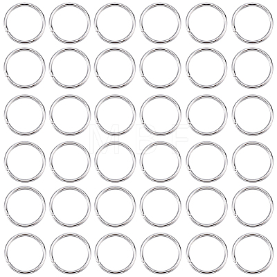 304 1000pcs Stainless Steel Open Jump Rings STAS-SP0001-71A-1