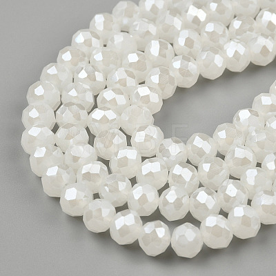 Electroplate Glass Beads Strands EGLA-A044-J3mm-A05-1