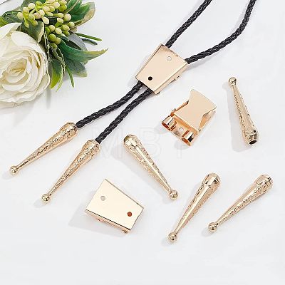  3Pcs Iron Bolo Tie Slide Clasps FIND-ANB0003-18LG-1