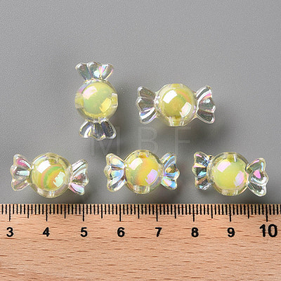 Transparent Acrylic Beads TACR-S152-13B-A10-1