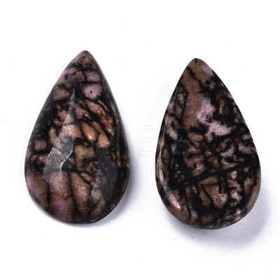 Natural Rhodonite Cabochons G-N326-72F-1