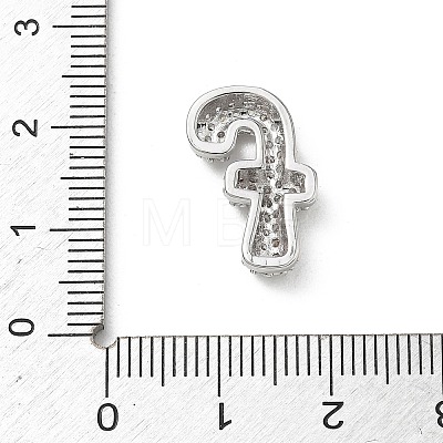 Brass Micro Pave Cubic Zirconia Pendants KK-A300-02P-F-1
