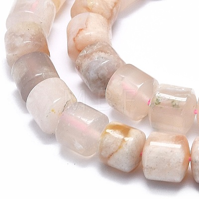 Natural Cherry Blossom Agate Beads Strands G-F715-029-1