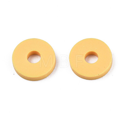 Handmade Polymer Clay Beads X-CLAY-Q251-6.0mm-96-1