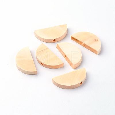 Unfinished Wood Beads WOOD-Q024-08-1