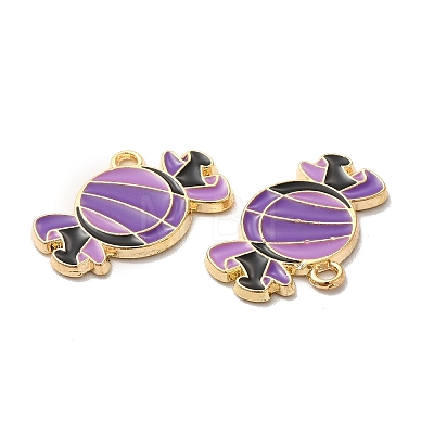 Alloy Enamel Charms X-FIND-G055-18G-1