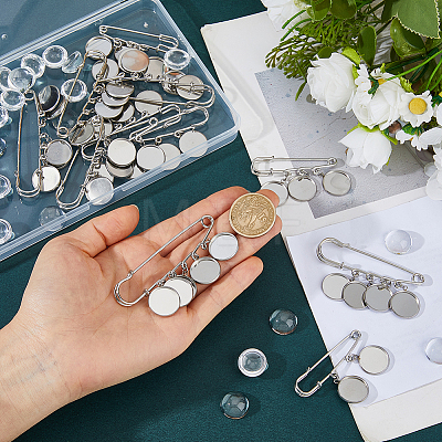 Steel Brooches JEWB-FH00042-1