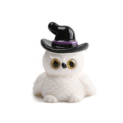 Halloween Resin Figurine Statues for Home Office Desktop Decoration DJEW-M017-04J-1