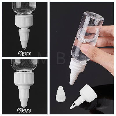 48Pcs 4 Style Plastic Twist Bottle Cap FIND-BC0004-53-1