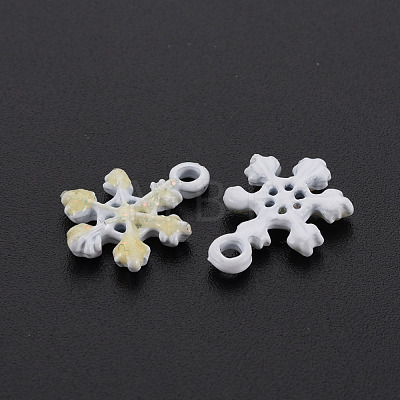 Spray Painted Alloy Enamel Charms ENAM-N055-034-A02-NR-1