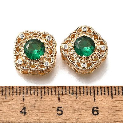 Brass Glass Beads KK-M318-38G-03-1