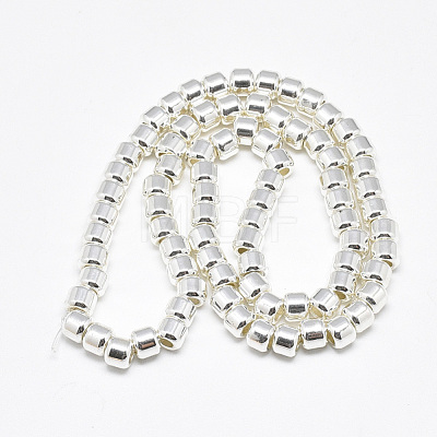 Electroplate Non-magnetic Synthetic Hematite Beads Strands G-Q465-36S-1