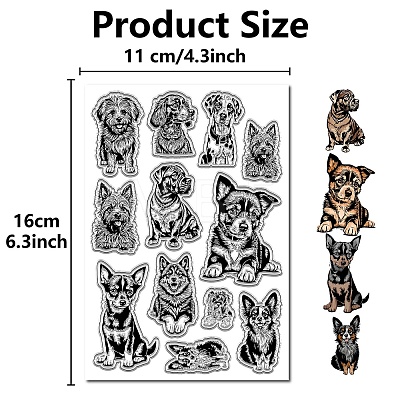 Custom PVC Plastic Clear Stamps DIY-WH0439-0155-1