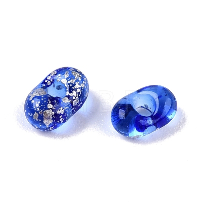 Picasso Spray Painted Glass Seed Beads SEED-T006-04-6-1