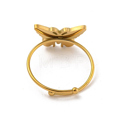 Adjustable 304 Stainless Steel Rings RJEW-B058-01G-01-1