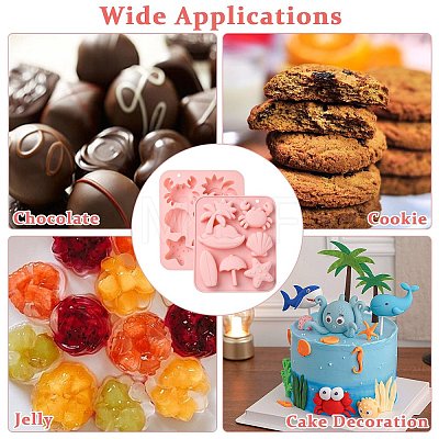 Tropical Beach Themed Chocolate Silicone Molds ST-CJ0043-054-1