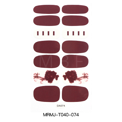 Full Cover Nail Art Stickers MRMJ-T040-074-1