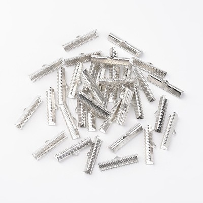 Iron Ribbon Crimp Ends E183Y-1