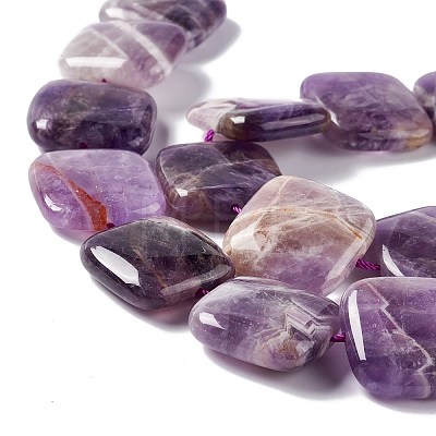 Natural Amethyst Beads Strands G-L253-11-1