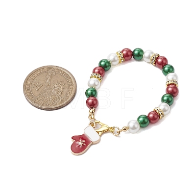 Christmas Alloy Enamel Cup Charms HJEW-JM02072-1