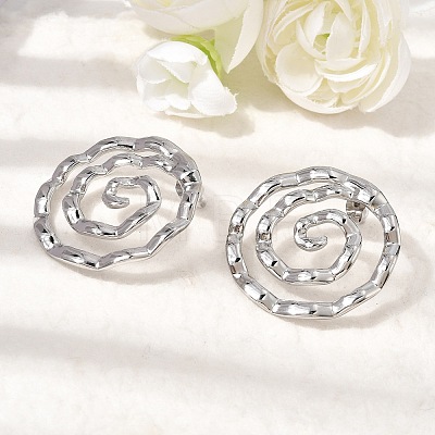 304 Stainless Steel Stud Earrings STAS-H259-04P-1
