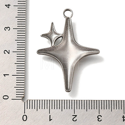 304 Stainless Steel Pendants STAS-H223-18AS-01-1