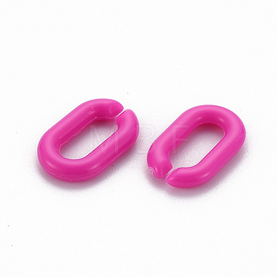 Opaque Acrylic Linking Rings SACR-T357-01B-1