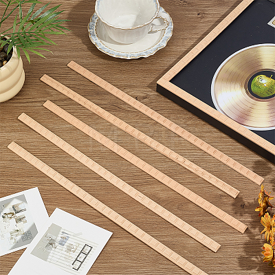Wood Carving Waistline Edge Strips for Living Room Background Wall Decorative AJEW-GF0013-86B-1