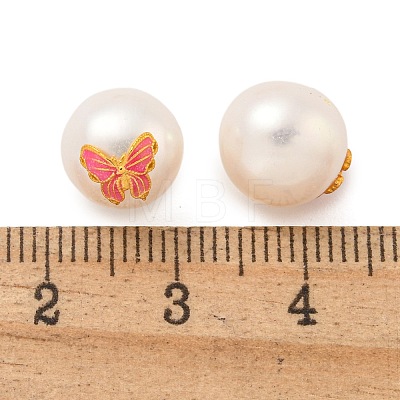 Round Natural Freshwater Pearl Beads PEAR-K009-11G-01-1