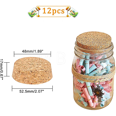 Cork Bottle Stoppers AJEW-WH0235-37B-1