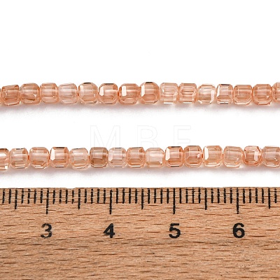 Cubic Zirconia Bead Strands ZIRC-P109-01B-06-1